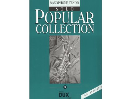 5206 popular collection 9 solo book tenorovy saxofon