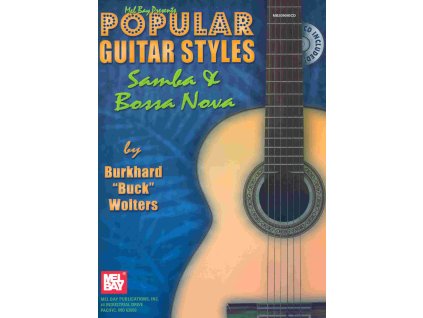 19618 popular guitar styles samba bossa nova audio online kytara tabulatura