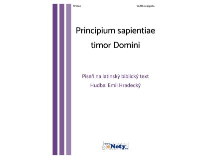 9967 principium sapientiae timor domini emil hradecky satb a cappella