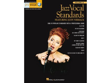 23380 pro vocal 18 jazz vocal standards cd