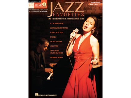 25750 pro vocal 21 jazz favorite cd women apos s edition