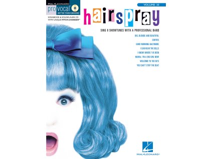 26749 pro vocal 30 hairspray cd vocal chords