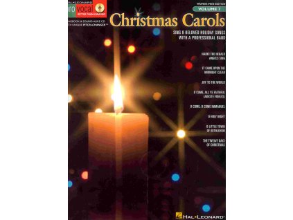 25006 pro vocal 7 christmas carols cd woman man edition
