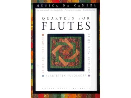 19792 quartets for flutes for music school