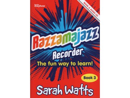12706 razzamajazz recorder 3 cd snadne skladbicky pro zobcovou fletnu a klavir