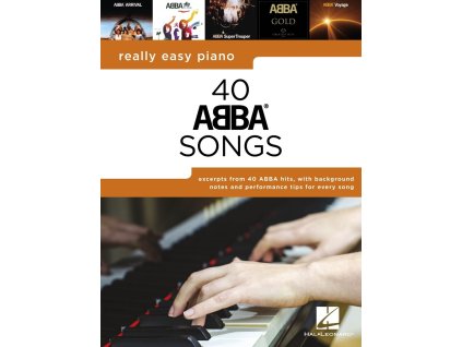 17806 really easy piano 40 abba songs