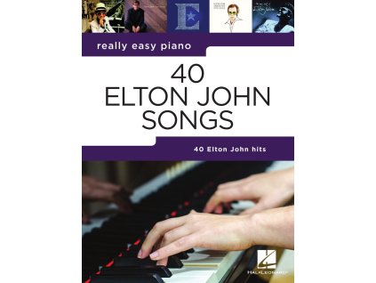 14341 really easy piano 40 elton john songs zpevnik velkych hitu