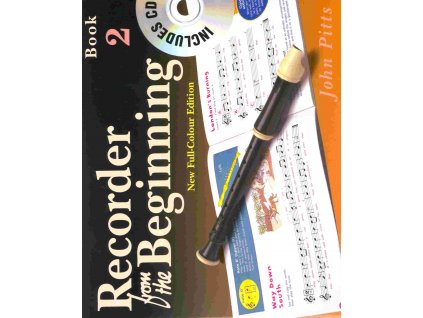 23746 recorder from the beginning 2 cd zobcova fletna