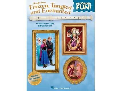 7585 recorder fun songs from frozen tangled and enchanted zobcova fletna
