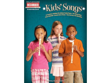 13771 recorder songbook kids apos songs zpevnik pro zobcovou fletnu