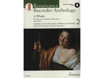 7309 renaissance recorder anthology 2 audio online zobcova fletna a klavir