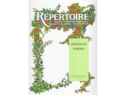 19675 repertoire for music school vibrafon marimba