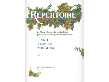 20005 repertoire for music school 1 klavir