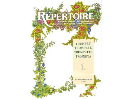 27082 repertoire for music school 1 trumpeta a klavir