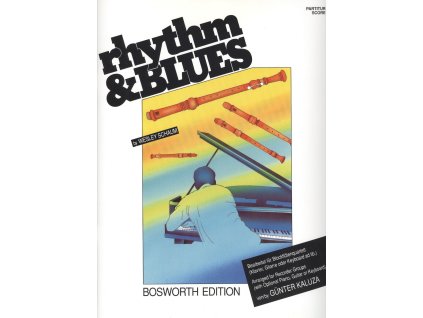 8770 rhythm blues for recorder groups satb kvartet zobcovych fleten satb