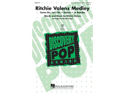 31378 ritchie valens medley 3 part mix piano chords