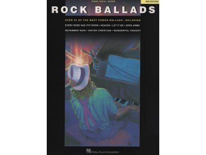 22888 rock ballads 2nd edition klavir zpev kytara