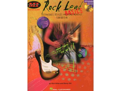 25372 rock lead basics techniques scales fundamentals cd kytara tabulatura