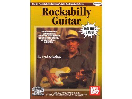 21454 rockabilly guitar by fred sokolow 3x cd