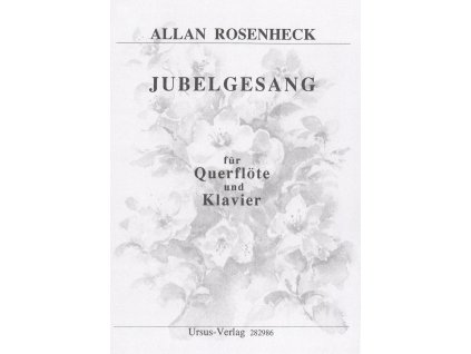 10414 rosenheck jubelgesang fur querflote und klavier pricna fletna a klavir