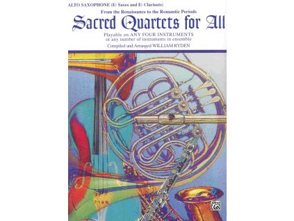 24508 sacred quartets for all altovy saxofon
