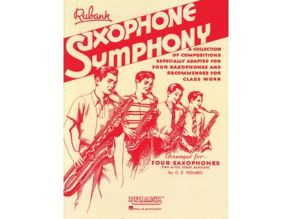 1747 saxophone symphony devet klasickych skladeb pro ctyri saxofony aatb