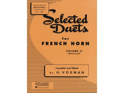3946 selected duets for french horn 2 vybrana dueta pro lesni rohy 2 pokrocily