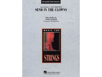 2281 send in the clowns music for strings partitura party