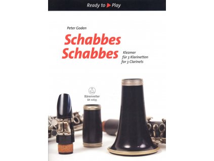 9643 schabbes schabbes klezmer for 3 clarinets zidovske pisnicky pro 3 klarinety