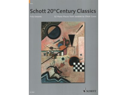 14485 schott 20th century classics od janacka po chick corea skladby pro klavir