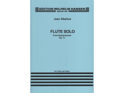 17551 sibelius flute solo from scaramouche op 71 pricna fletna a klavir