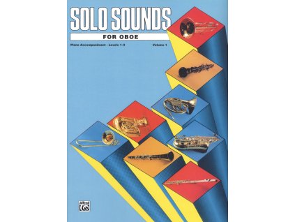 8521 solo sounds for oboe level 1 3 hoboj klavirni doprovod