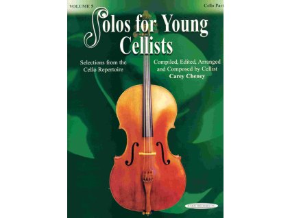 25291 solos for young cellists 5 violoncello a klavir