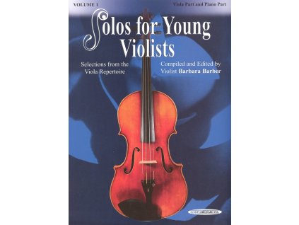 2233 solos for young violists 1 viola a klavir