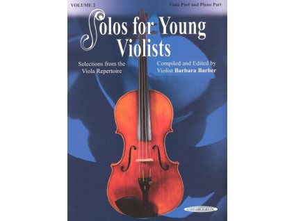 2299 solos for young violists 2 viola a klavir