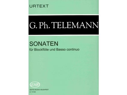 29179 sonaten fur blockflote und basso continuo by g ph telemann
