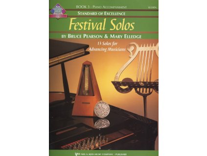 6790 standard of excellence festival solos 3 klavirni doprovod