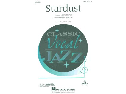 22543 stardust satb piano chords