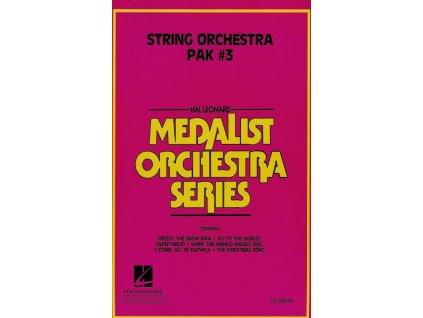 15256 string orchestra pak 3 christmas songs