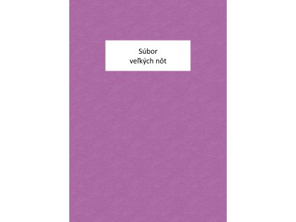 1924 subor velkych not slovenska verze
