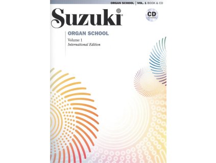 10084 suzuki organ school 1 cd skola hry na varhany