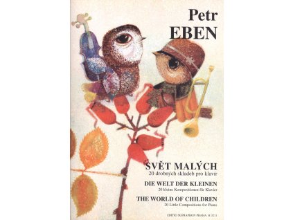 25588 svet malych petr eben 20 drobnych skladeb pro klavir