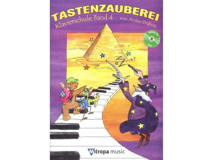 3553 tastenzauberei klavierschule band 4 cd klavirni skola pro mlade klaviristy