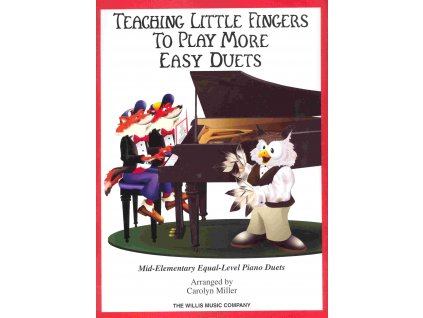 27262 teaching little fingers to play more easy duets 1 piano 4 hands
