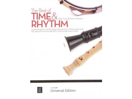 3574 the best of time rhythm snadne skladby pro dve fletny ss sa a perkuse