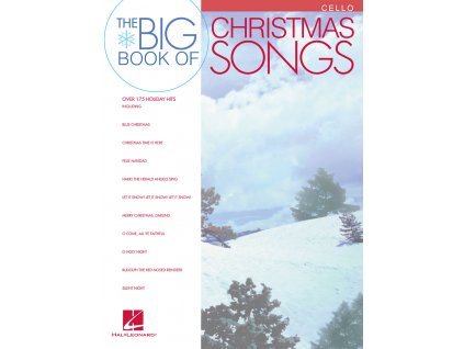 26695 the big book of christmas songs for cello violoncello