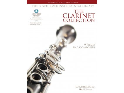 27547 the clarinet collection intermediate advanced audio online klarinet a klavir