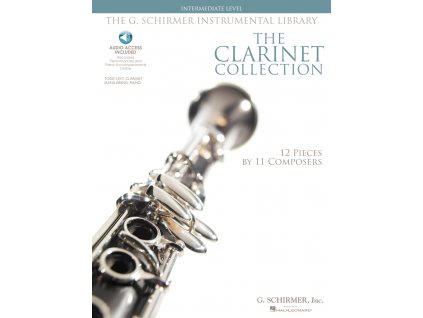 26326 the clarinet collection intermediate audio online klarinet a klavir