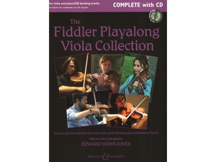 14200 the fiddler playalong collection cd viola a klavir