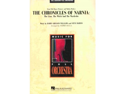 26848 the chronicles of narnia full orchestra partitura party
